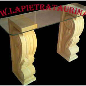 Console in italian stone