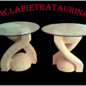 Coffee tables in italian stone