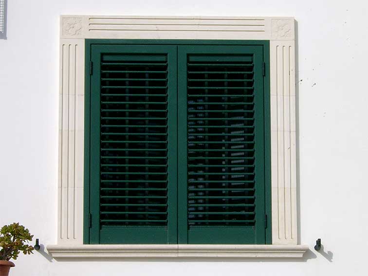 stone window frames
