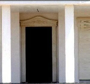 italian stone portal for villas