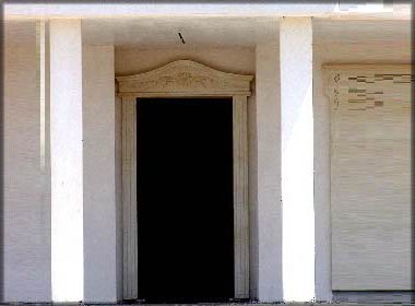 italian stone portal for villas