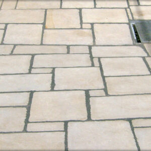 Stone floors for garage slides